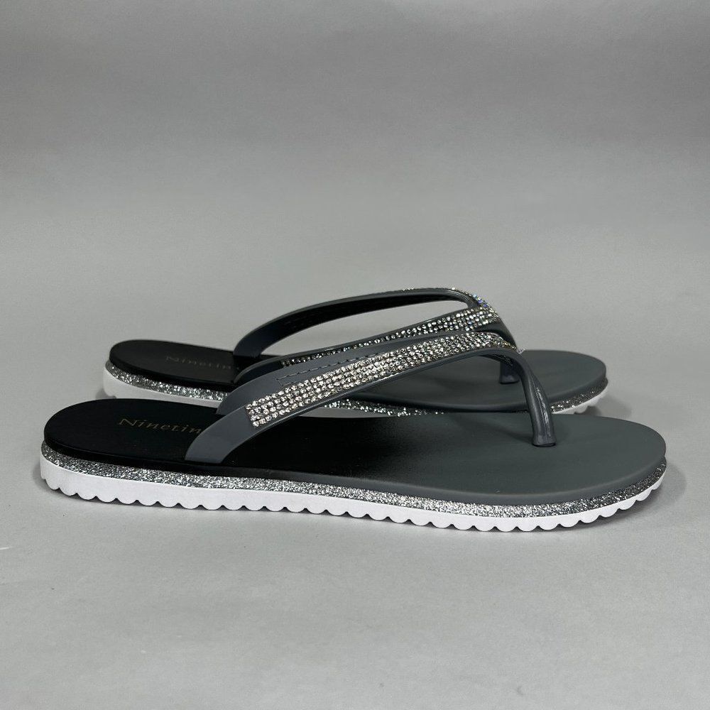 Nineten Gel‎ Sandals Women's Size 6 Flip Flop Thong Summer Beach Sandals